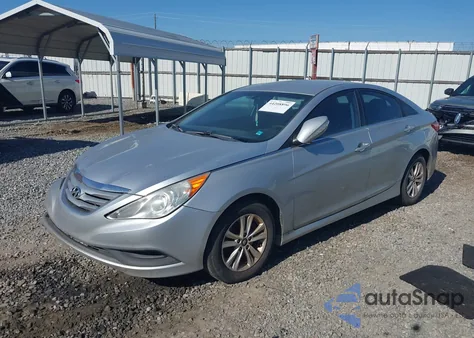 2014 Hyundai Sonata Gls from USA, damaged, VIN 5NPEB4AC4EH867153
